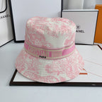 Christian Dior embroidered bucket hat pink