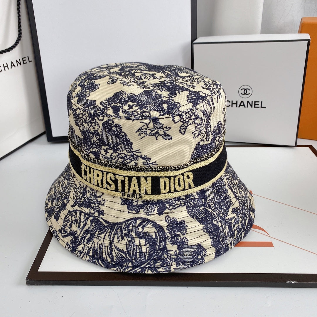 Christian Dior luxury bucket hat black