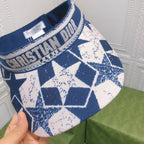 Christian Dior orange sun visor