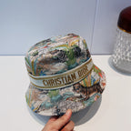 Christian Dior tiger print bucket hat