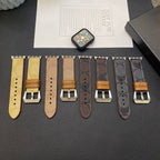 Coach Dark Brown Apple Watch Band