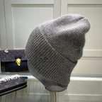 Fashionable Wool Woven Ahead Beanie