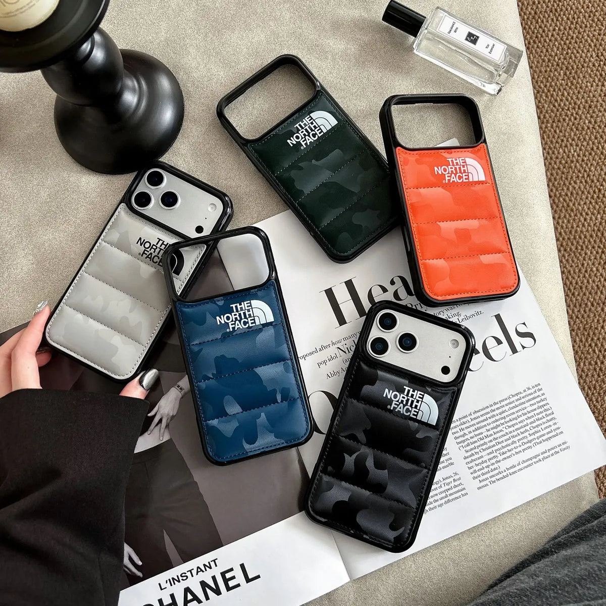 Luxury North Face iPhone 17 Pro Max Case – Rugged Designer Phone Cover For iPhone