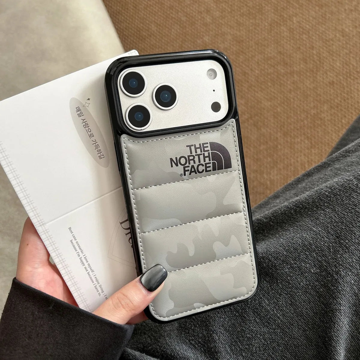 Luxury North Face iPhone 17 Pro Max Case – Rugged Designer Phone Cover For iPhone