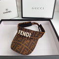 Designer FENDI visor for summer outfits
