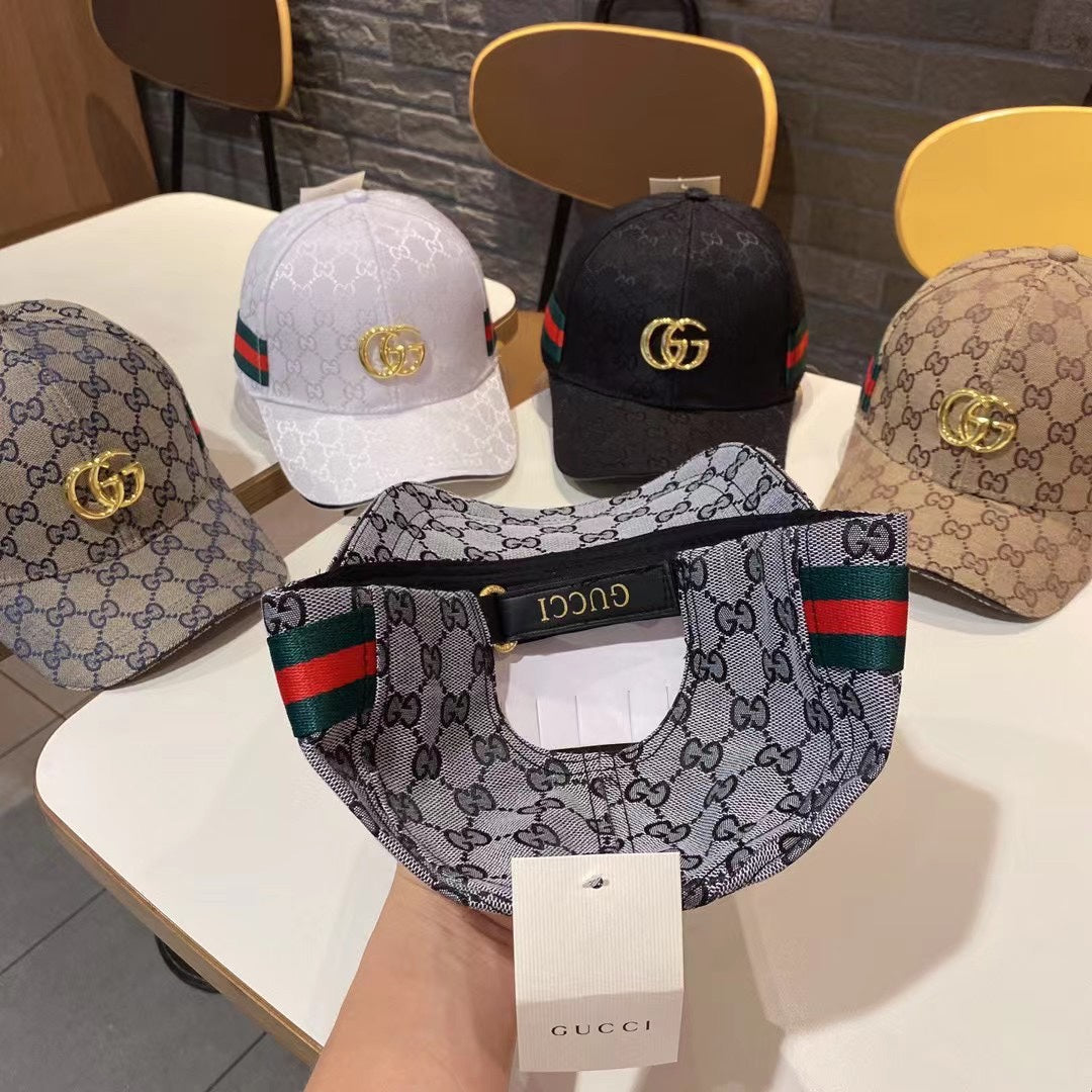 Designer Gucci baseball cap back view