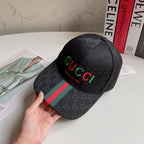 Designer Gucci embroidered baseball cap