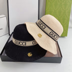 Designer Gucci summer bucket hat lifestyle