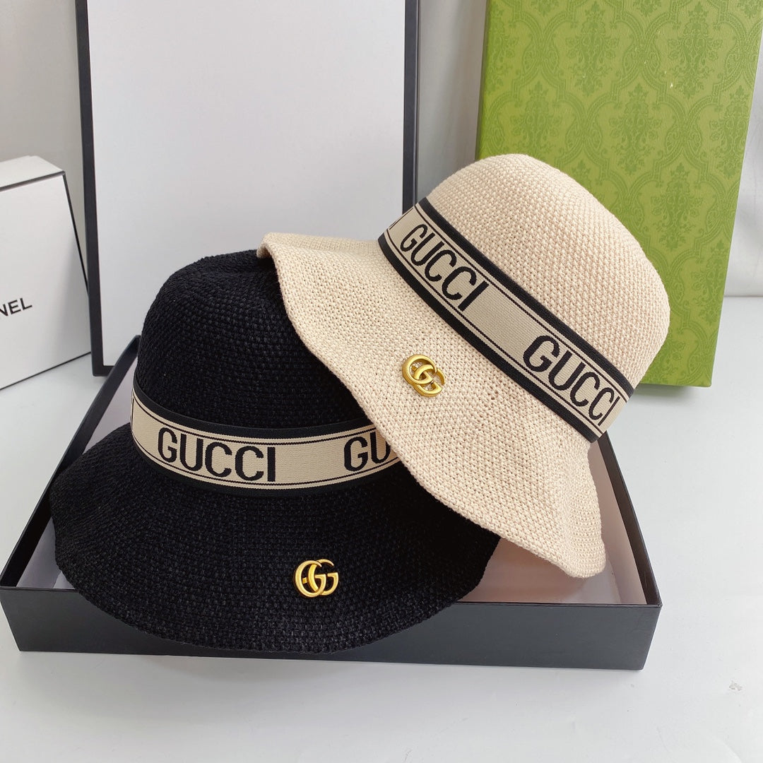 Designer Gucci summer bucket hat lifestyle