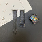 Designer Leather Apple Watch Band