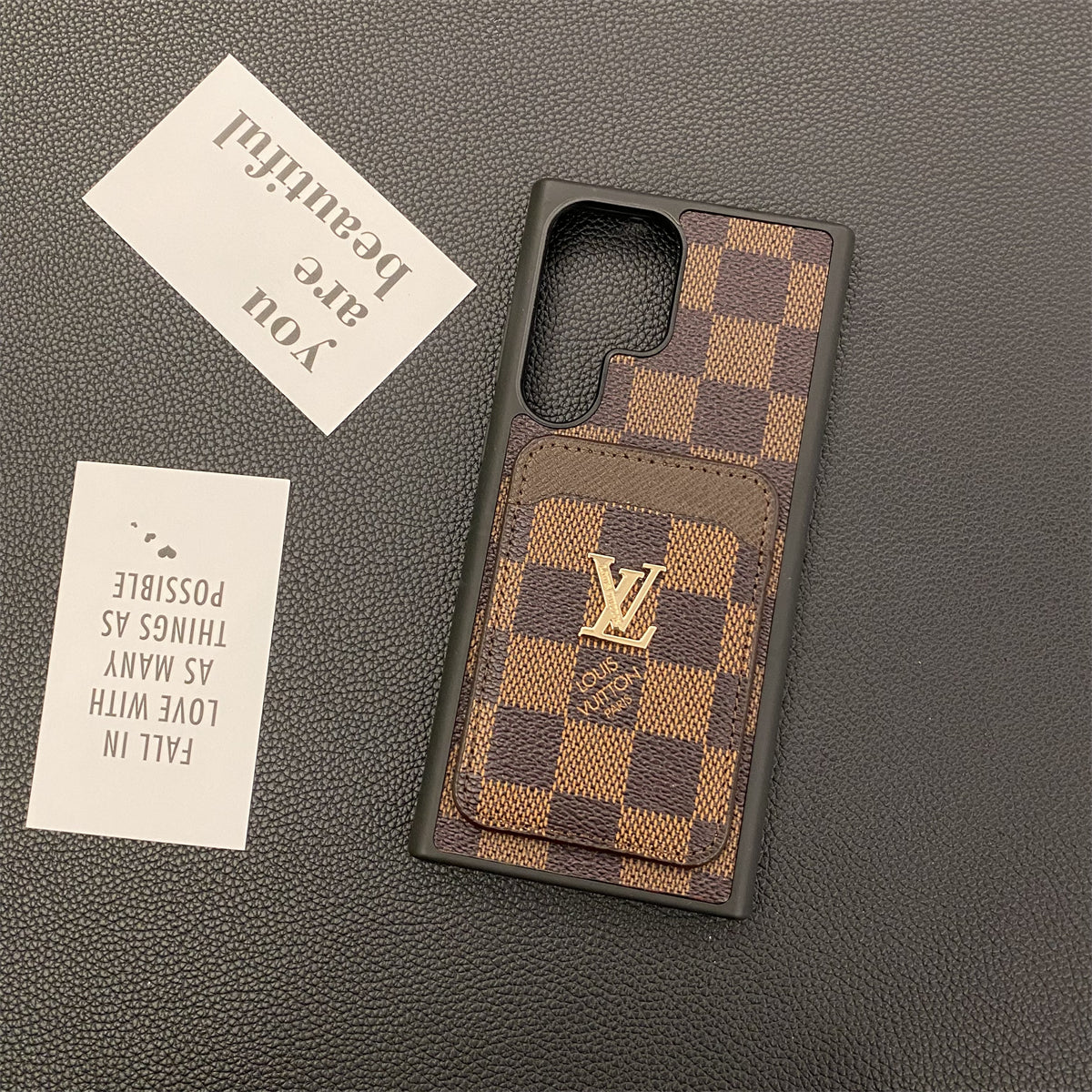 Designer Louis Vuitton Samsung Case S26 Ultra