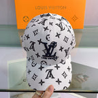 Designer Louis Vuitton baseball hat