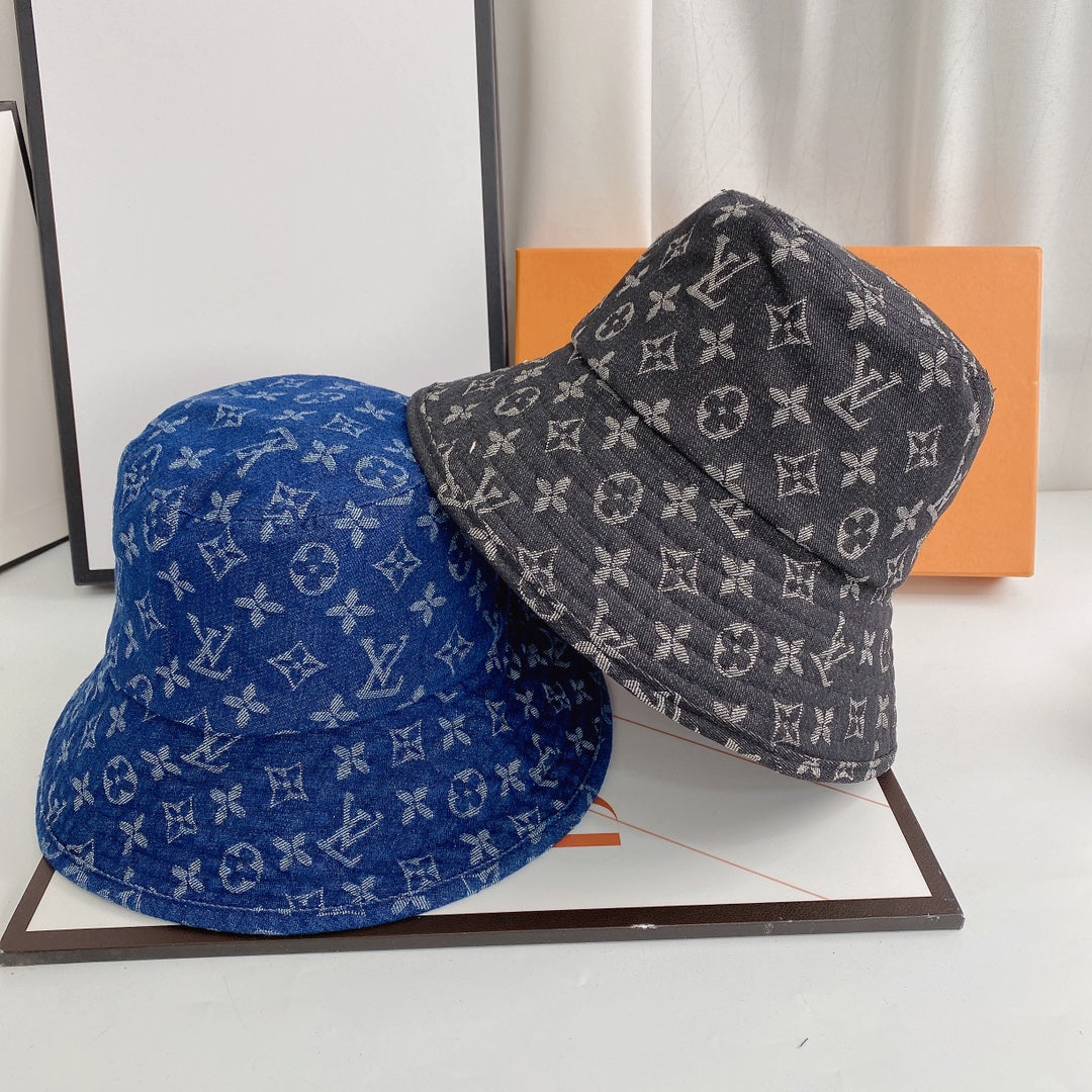 Designer Louis Vuitton bucket hat