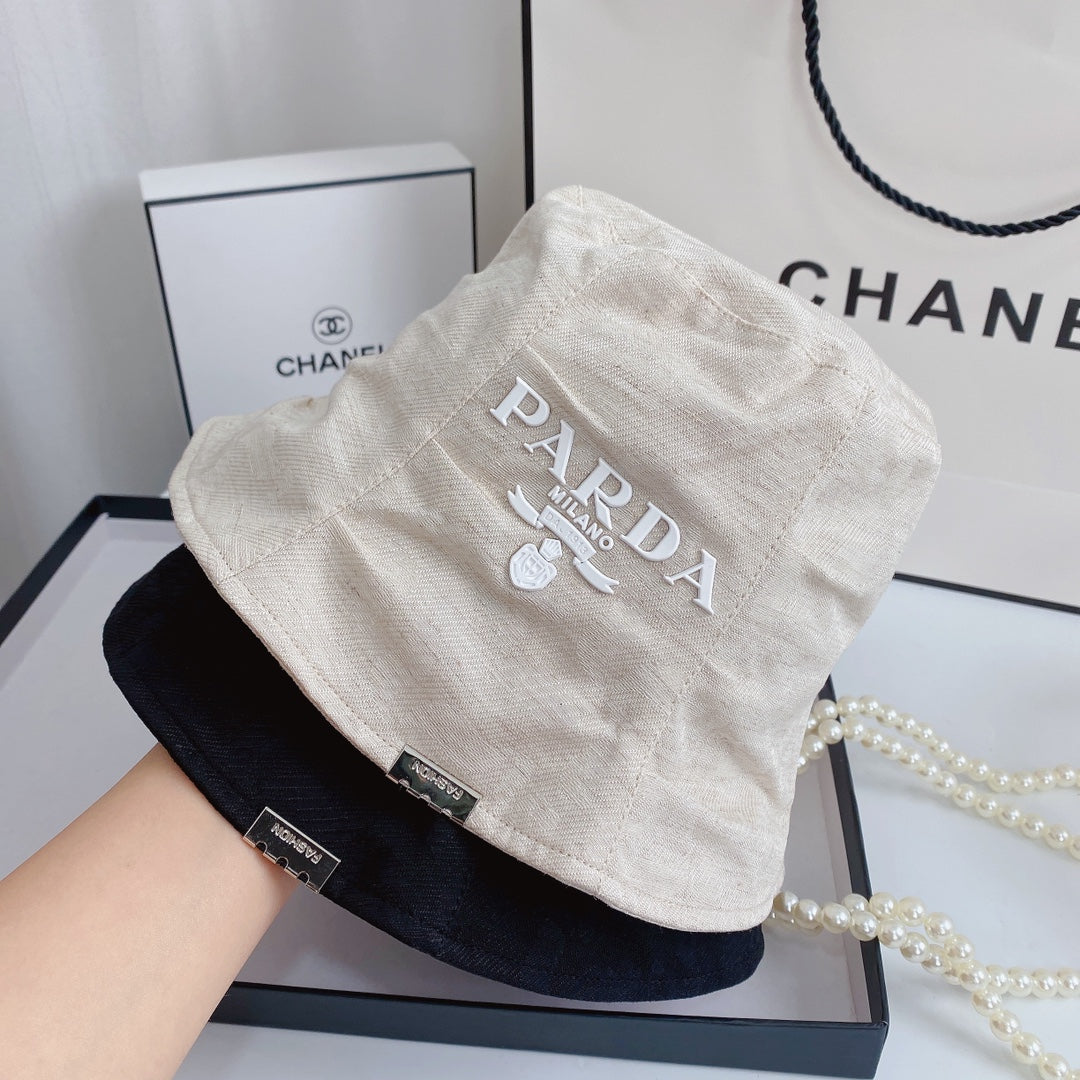 Designer Prada Milano bucket hat