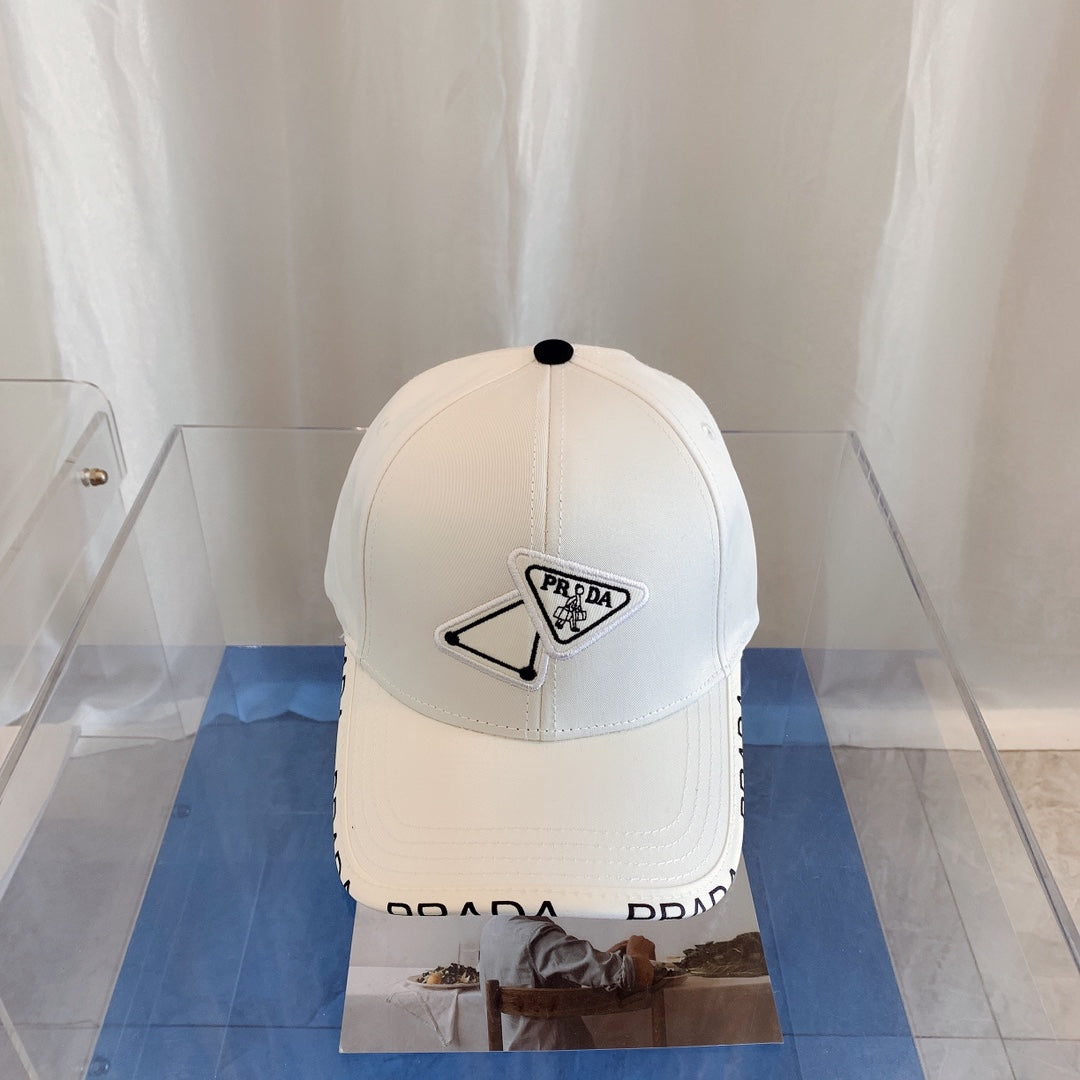 Designer Prada baseball cap lifestyle