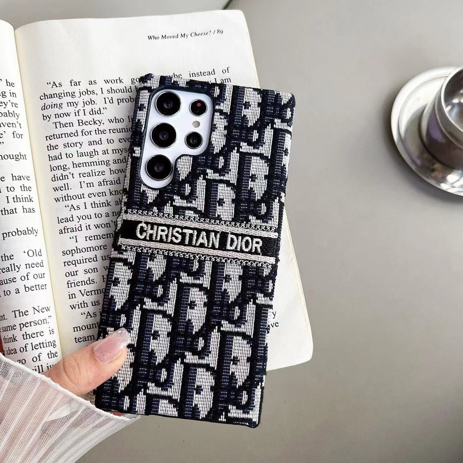 Dior Lady Samsung Galaxy Case Black CD Samsung S26 Ultra