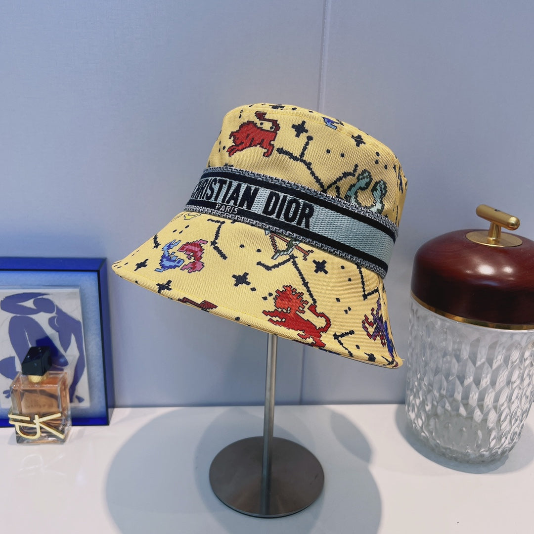Dior designer travel bucket hat