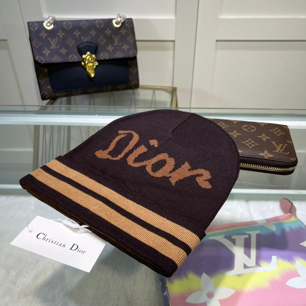 Dior knitted fashion hat