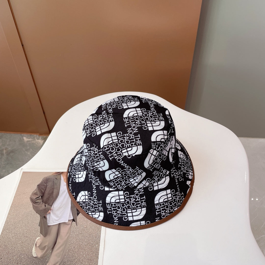 Double sided TNF Gucci bucket hat