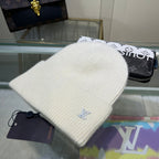 Fashionable Wool Woven Ahead Beanie