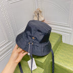 Fashion Double Sided Strap Bucket Hat