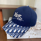 Classic Letter Wool Warm Baseball Cap