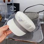 Elegant Prada beret hat