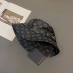 Classic Monogram Leather Bucket Hat