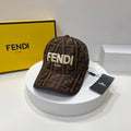 Fendi FF Monogram Baseball Cap