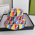 Fendi FF print cotton bucket hat lifestyle