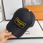Fendi embroidered baseball cap side profile