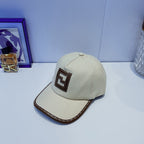 Fendi luxury baseball cap close up