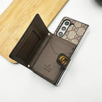 Leather Gucci Samsung Galaxy Z Fold 7 Case – Premium Luxury Fold Cover