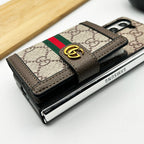 Leather Gucci Samsung Galaxy Z Fold 7 Case – Premium Luxury Fold Cover