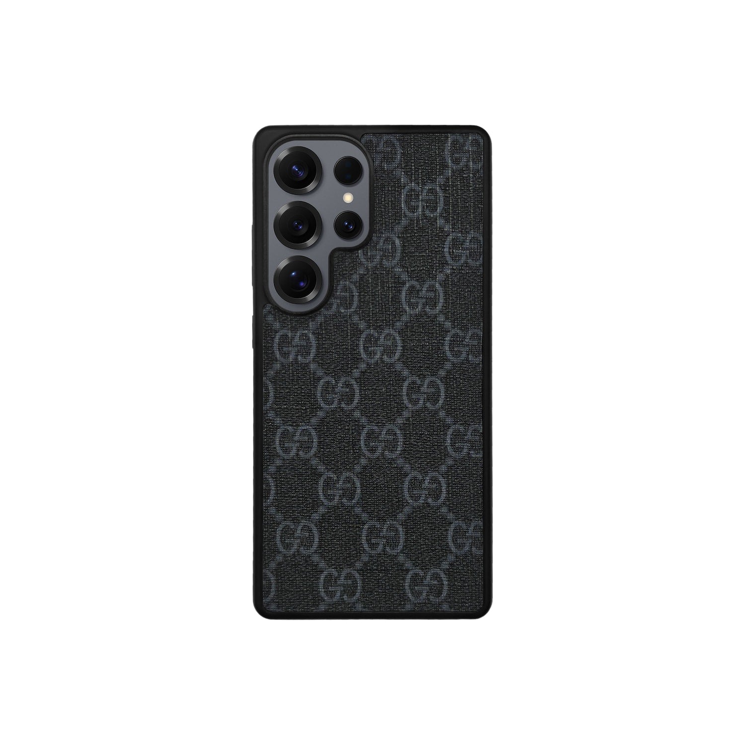 Gucci GG Black Samsung S26 Ultra Case Luxury Designer Galaxy Cover