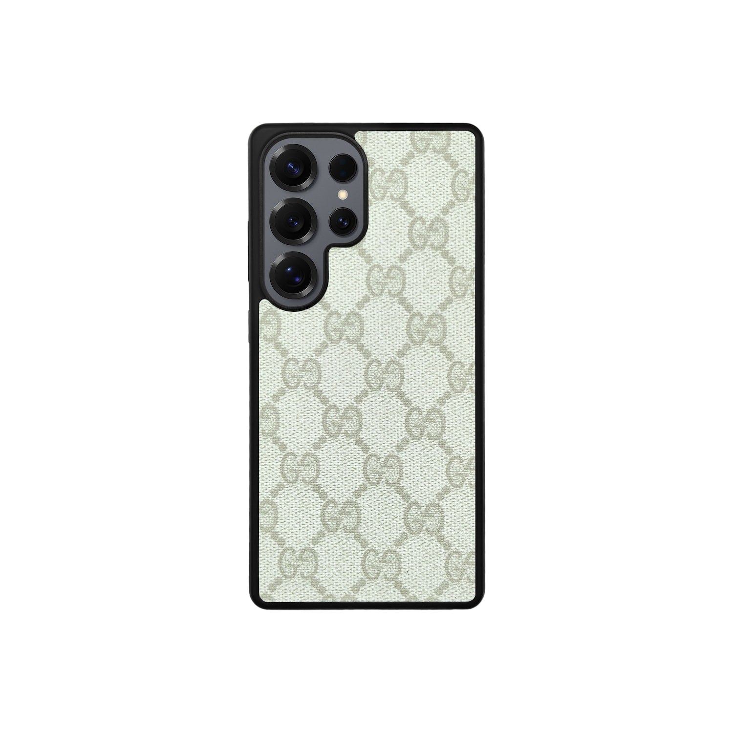 Gucci GG Light Ivory Samsung S26 Ultra Case Luxury Designer Galaxy Cover
