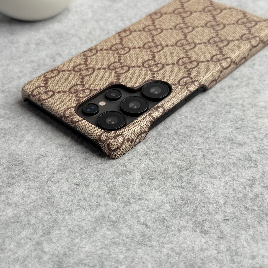 Gucci GG PU Leather Samsung Galaxy Cover