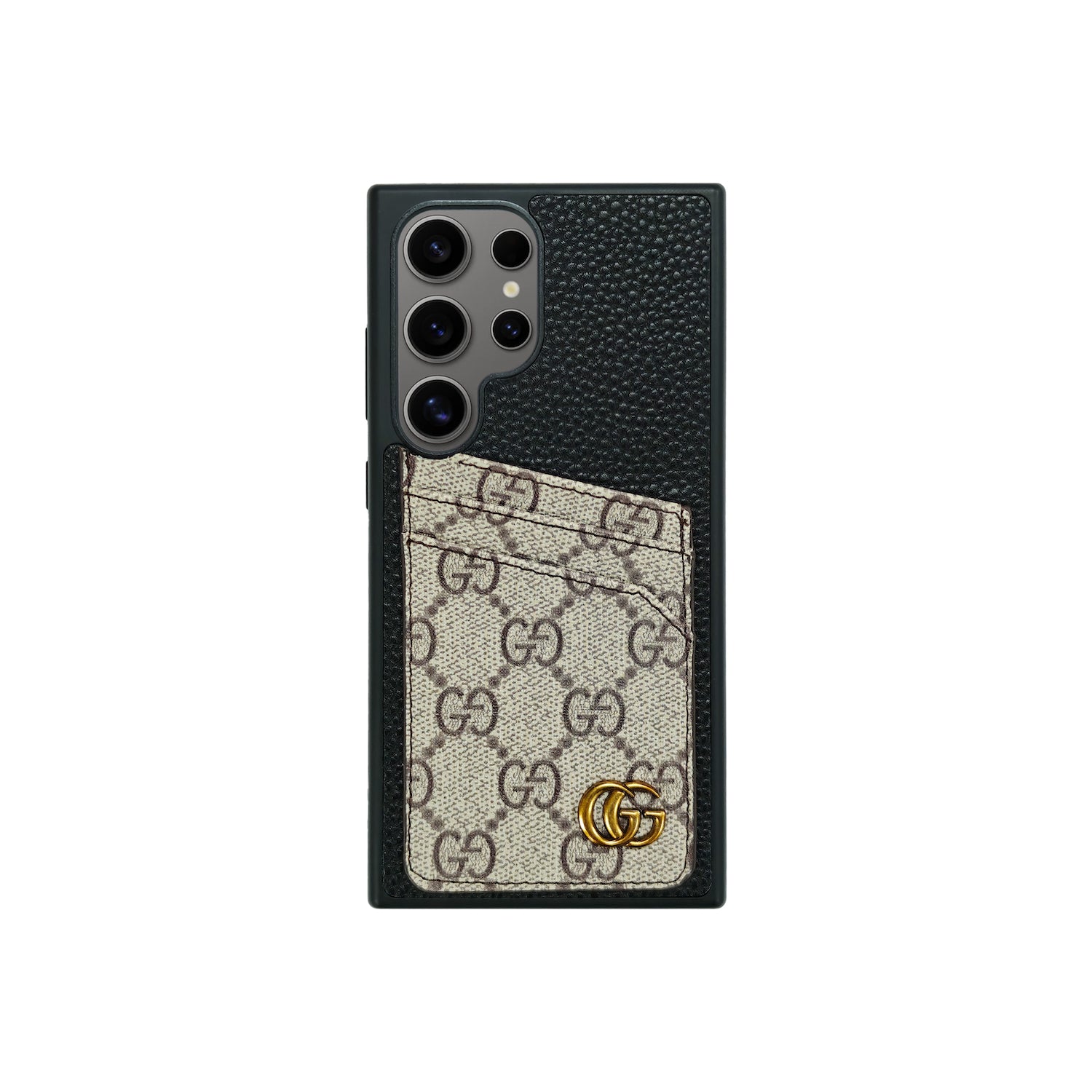 Gucci GG Samsung S26 Ultra Cardholder Wallet Case Luxury Phone Cover