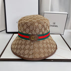 Gucci GG Supreme Web Stripe Bucket Hat