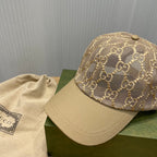 Gucci GG monogram lace cap close-up
