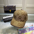 Gucci Jumbo GG canvas baseball hat brown