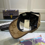 Gucci Jumbo GG monogram baseball hat inside view