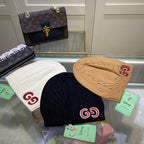 Gucci cable knit beanie