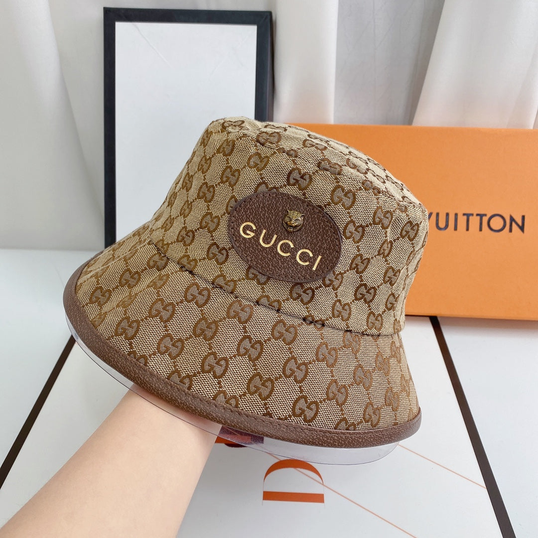Gucci canvas bucket hat lifestyle