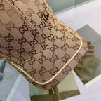 Gucci canvas hat side view