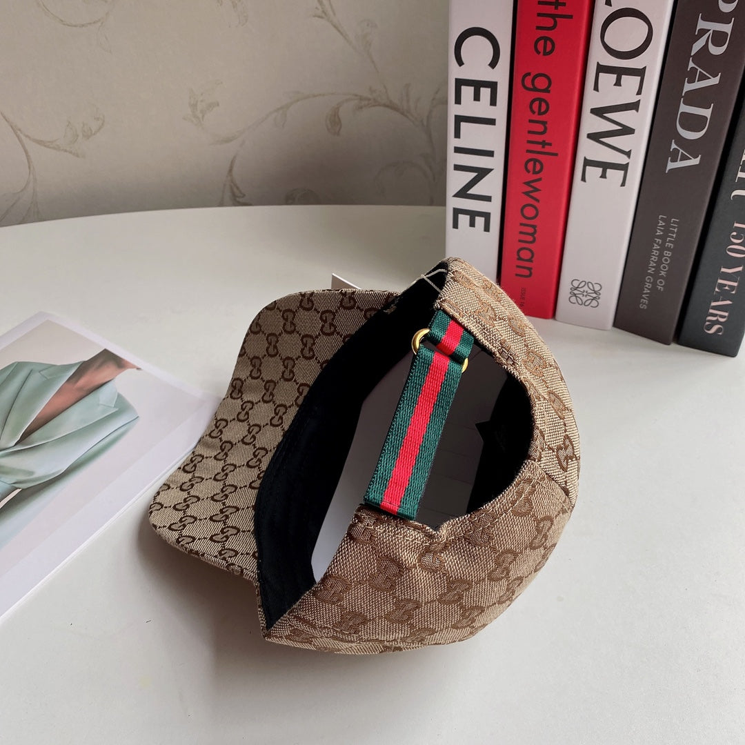 Gucci cotton baseball cap rear view