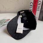 Gucci cotton baseball cap rear view