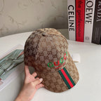 Gucci designer baseball cap side profile