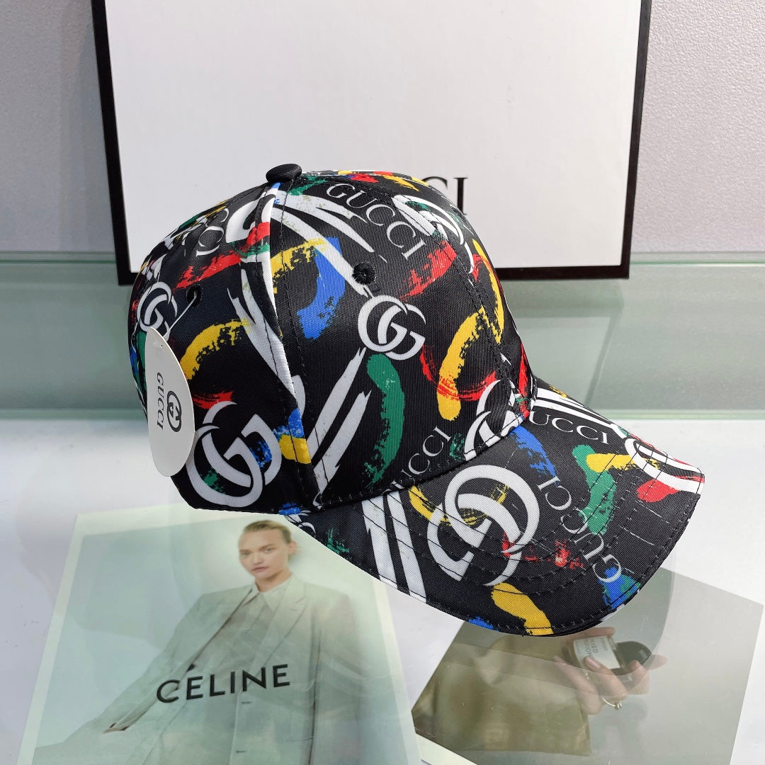 Gucci designer baseball cap side view