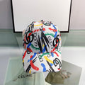 Gucci graffiti GG baseball cap white